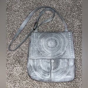 Grey Crossbody Purse